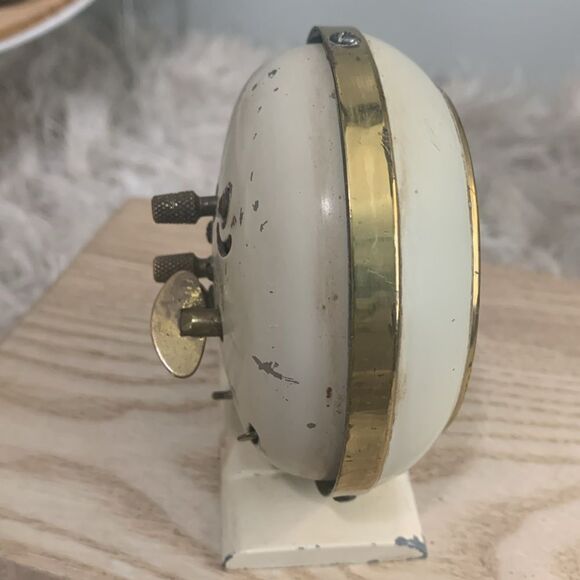 Vintage Westclox Baby Ben Bedside Alarm Clock Metal Body Plastic Face - Picture 11 of 16